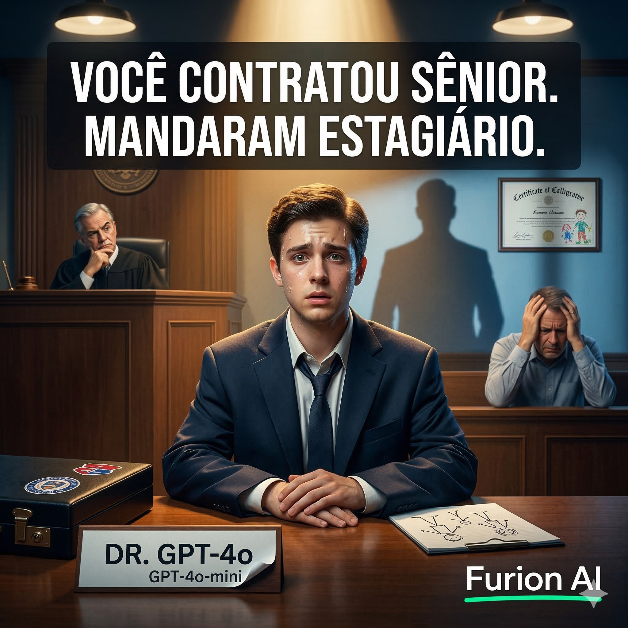 Criativo Gênio vs Estagiário